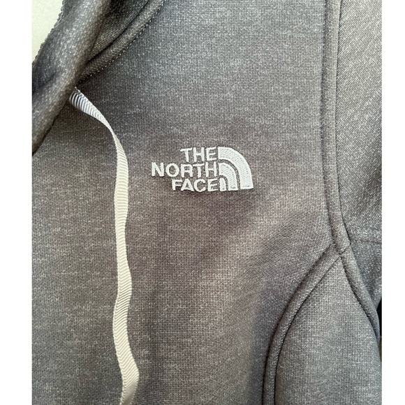 The North Face Women’s Gray Cowl Neck Sherpa Lined Sweatshirt Size Small - Picture 3 of 8